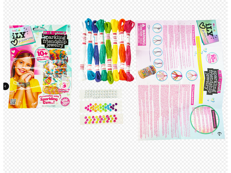 iLY DIY Sparkling Friendship Jewelry