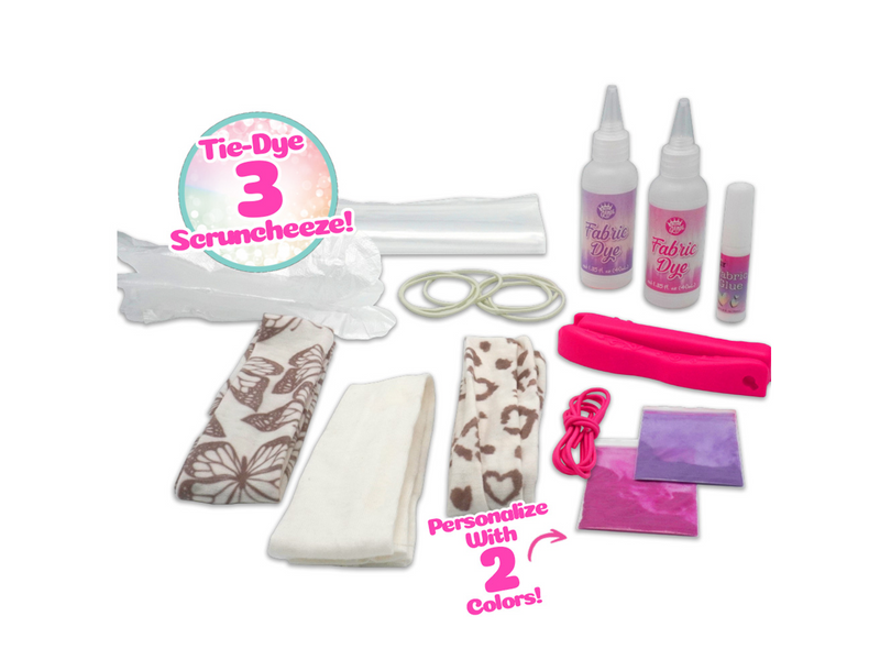 iLY DIY Tie-Dye Scruncheeze