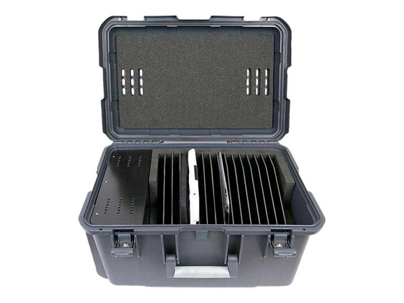 LEBA Innovation LEBA NoteCase - storage box - for 16 tablets - black