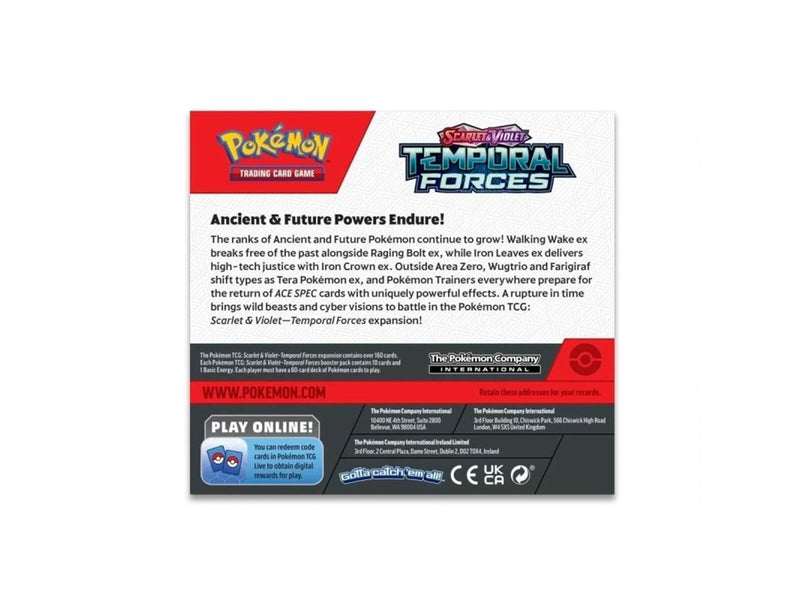Pokemon TCG Booster Box - 36 Packs - Scarlet & Violet Temporal Forces