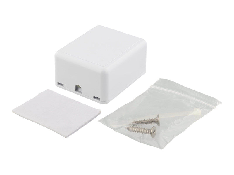 Deltaco VR-222 Surface mount box for Keystone 1-Port White