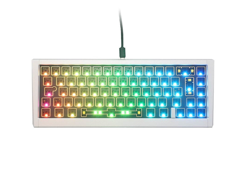 Ducky Outlaw 65 - Barebone - ISO - Gaming Tastaturen - ohne Numpad - Silber