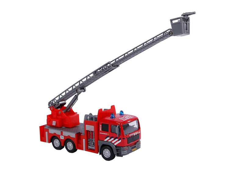 Kids Globe Die-cast Fire Department Ladder Truck NL 16cm