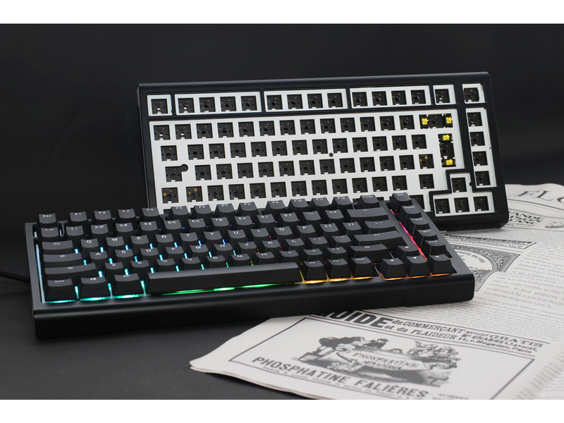 Ducky Tinker75 - Barebone - ISO - Gaming Tastaturen - ohne Numpad - Schwarz