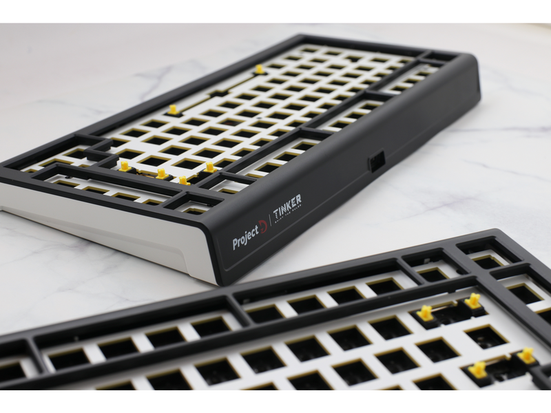 Ducky Tinker75 - Barebone - ISO - Gaming Tastaturen - ohne Numpad - Schwarz