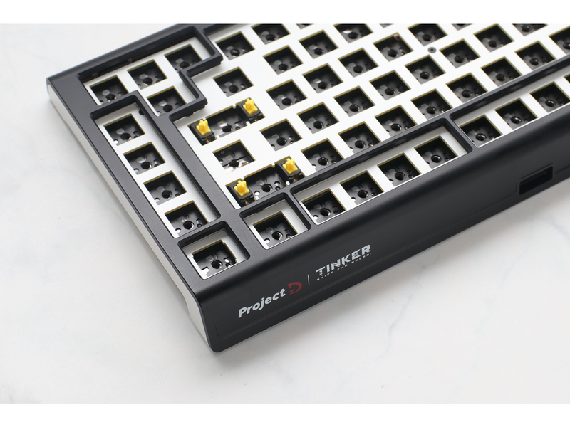 Ducky Tinker75 - Barebone - ISO - Gaming Tastaturen - ohne Numpad - Schwarz