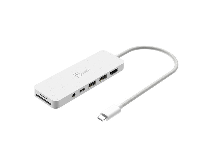 j5create JCD373EW-N - USB-C Multi-Port Hub (With PD)