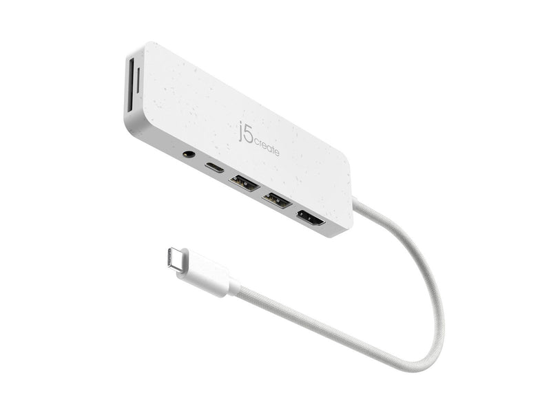 j5create JCD373EW-N - USB-C Multi-Port Hub (With PD)