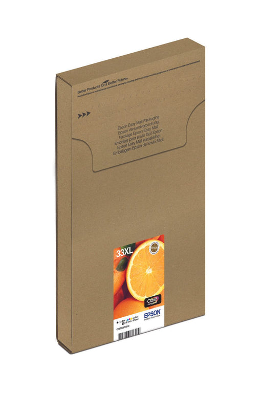 Epson Original Easy Mail Packing 33XL Orange Druckerpatronen - 5er Multipack (C13T33574510)