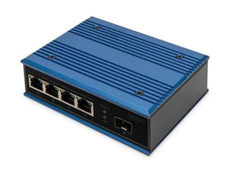 DIGITUS - switch - industrial - 4 ports - unmanaged