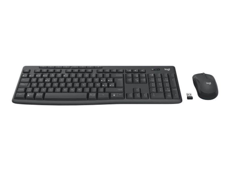 Logitech MK370 Combo for Business - Tastatur & Maus Set - Schweiz - Schwarz