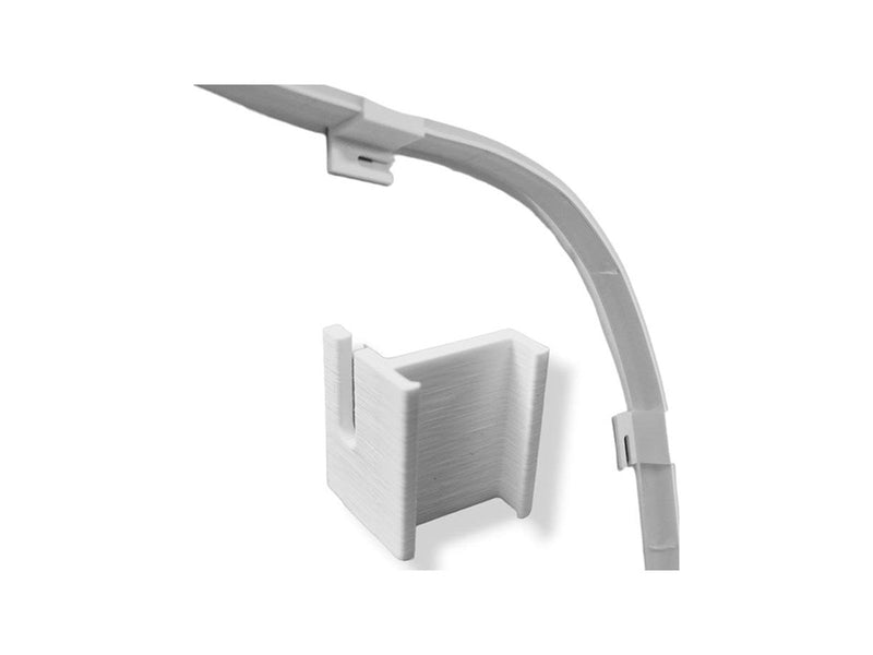 Light Solutions Brackets for light strip v4 + gradient - 90 ° - 10 pcs