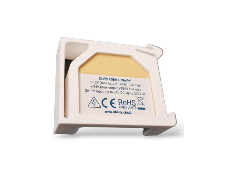 Light Solutions Shelly - DIN -Rail Adapter to Gen1 Devices (Shelly RGBW 2 and Shelly Dimmer 2)