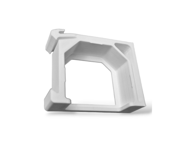 Light Solutions Shelly-DIN-Rail Adapter for Gen2 Devices (Shelly Plus I4 I4 DC Plus 1 Plus 1pm Plus 2pm 0-10V Dimmer)