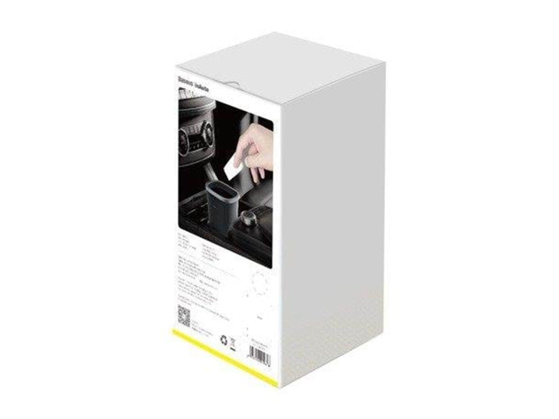 Baseus Dust-free Vehicle-mounted Trash Can（Trash Bag 3 roll/90）Black