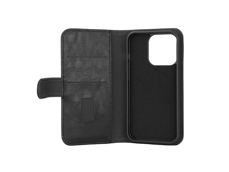 GEAR Wallet Case 2-in-1 3 Card Slots MagSeries Black - iPhone 15 Pro