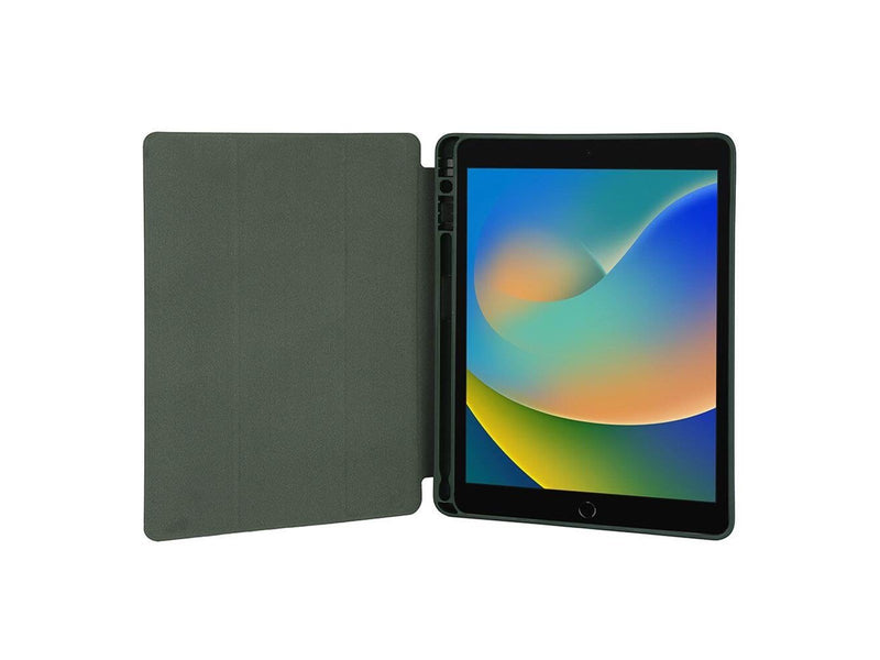 GEAR Tablet Cover Soft Touch Green iPad 10.2" 19/20/21 & iPad Air 10.5" 2019