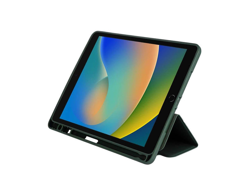 GEAR Tablet Cover Soft Touch Green iPad 10.2" 19/20/21 & iPad Air 10.5" 2019