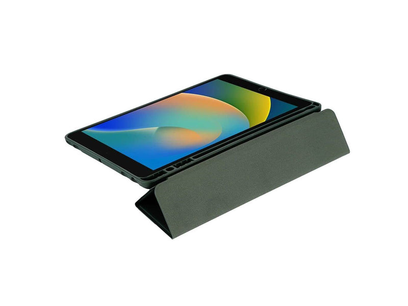 GEAR Tablet Cover Soft Touch Green iPad 10.2" 19/20/21 & iPad Air 10.5" 2019