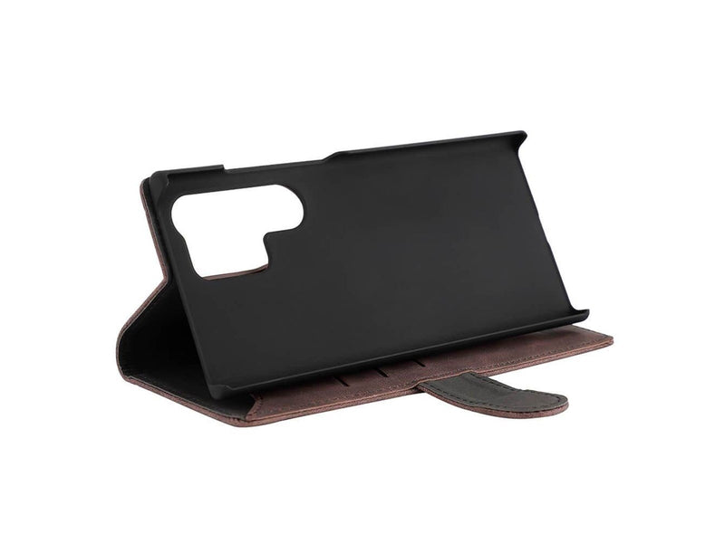 GEAR Wallet Case Brown - Samsung S23 Ultra
