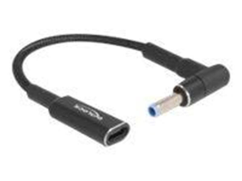 DeLOCK - power adapter - 24 pin USB-C to DC jack 4.5 x 3.0 mm - 15 cm