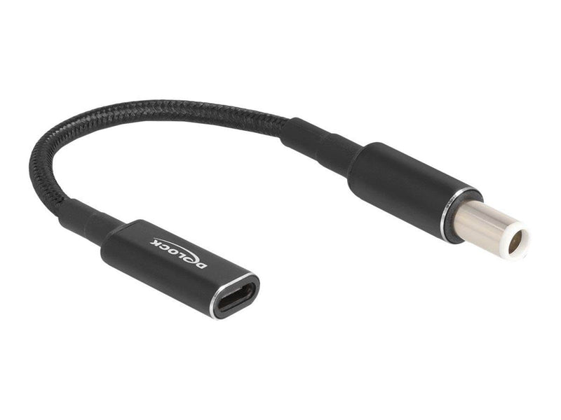 DeLOCK - power adapter - 24 pin USB-C to DC jack 7.4 x 5.0 mm - 15 cm