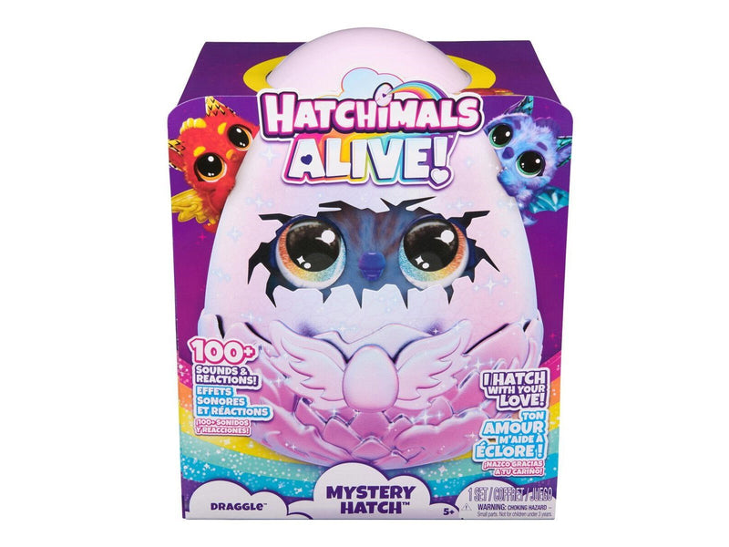 Hatchimals  Alive Secret Hatch Draggle Asst.
