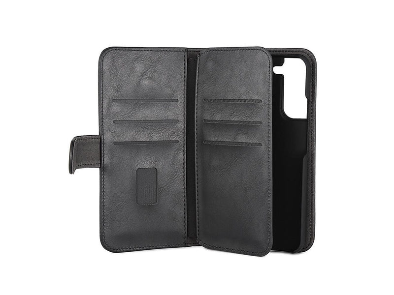 GEAR Wallet Case 2in1 7 Card Slots Black - Samsung S22+