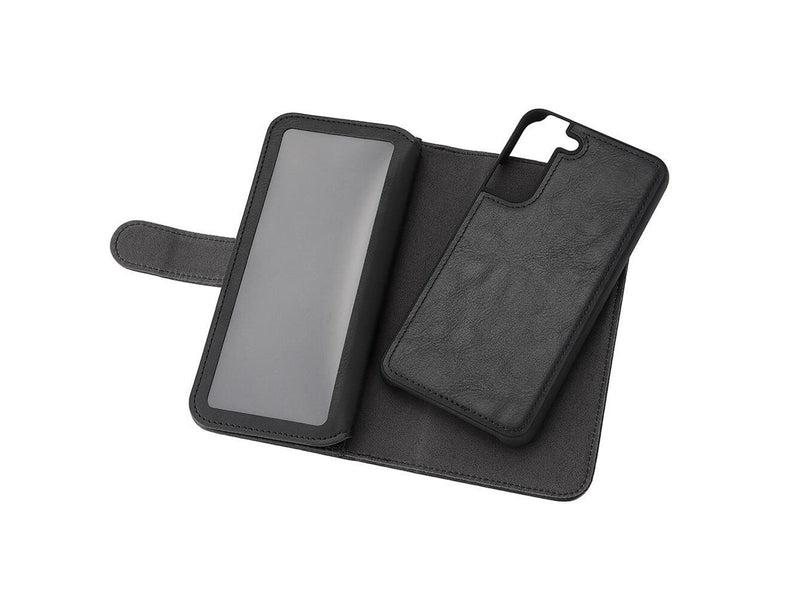 GEAR Wallet Case 2in1 7 Card Slots Black - Samsung S22+