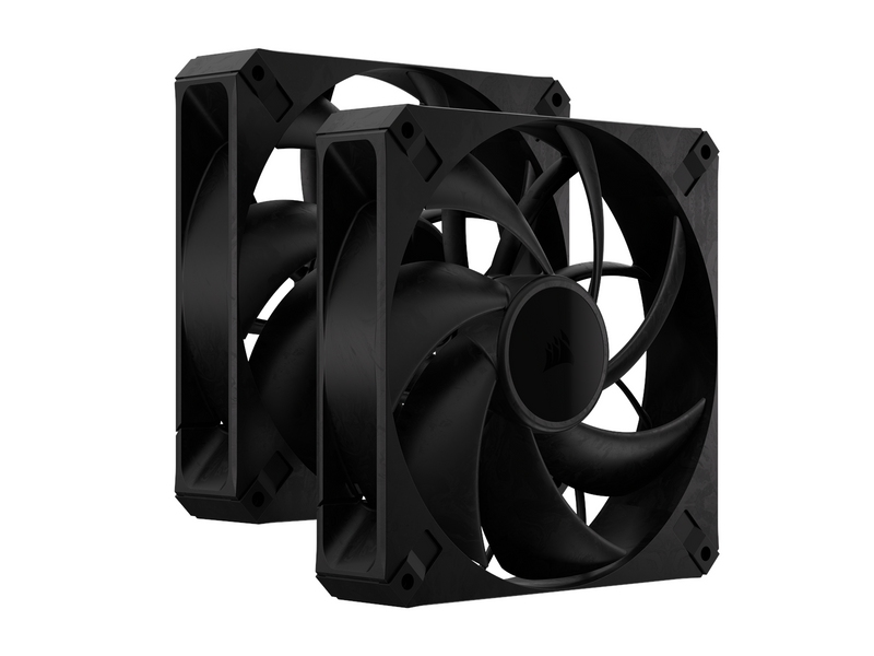 Corsair RS140 MAX Dual Pack - Gehäuselüfter - 140mm - Schwarz - 31 dBA