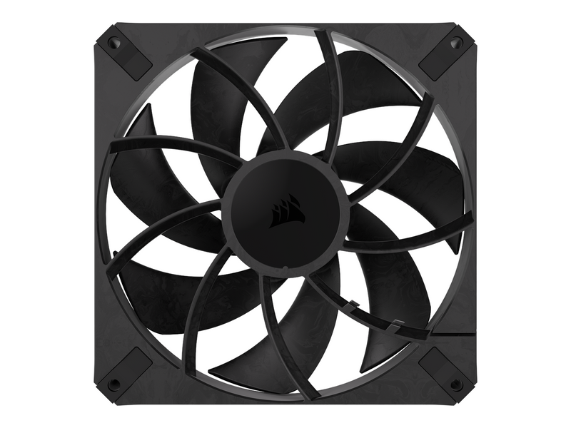 Corsair RS140 MAX Dual Pack - Gehäuselüfter - 140mm - Schwarz - 31 dBA