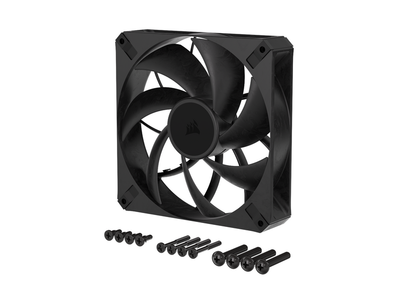 Corsair RS140 MAX Dual Pack - Gehäuselüfter - 140mm - Schwarz - 31 dBA