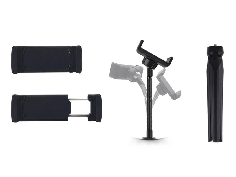 Puluz Tripod Mount with 20cm LED Ring Vlogging