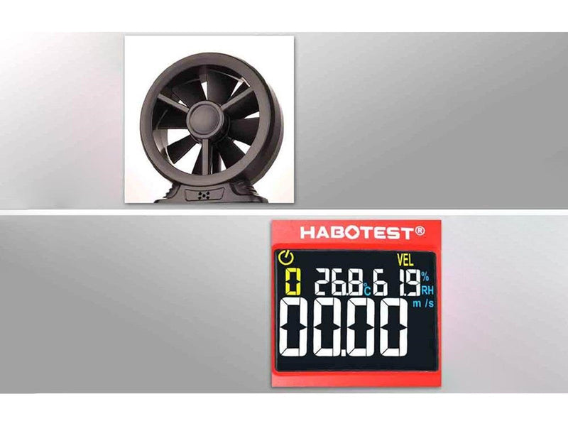 Habotest Digital Anemometer  HT625B USB
