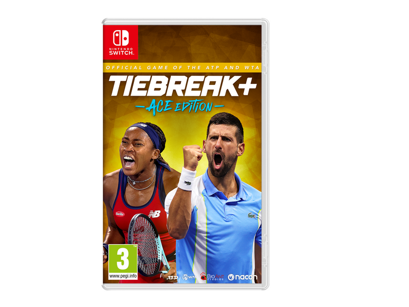 Tiebreak: The Official Game of the ATP and WTA (Ace Edition) - Nintendo Switch - Sport - PEGI 3