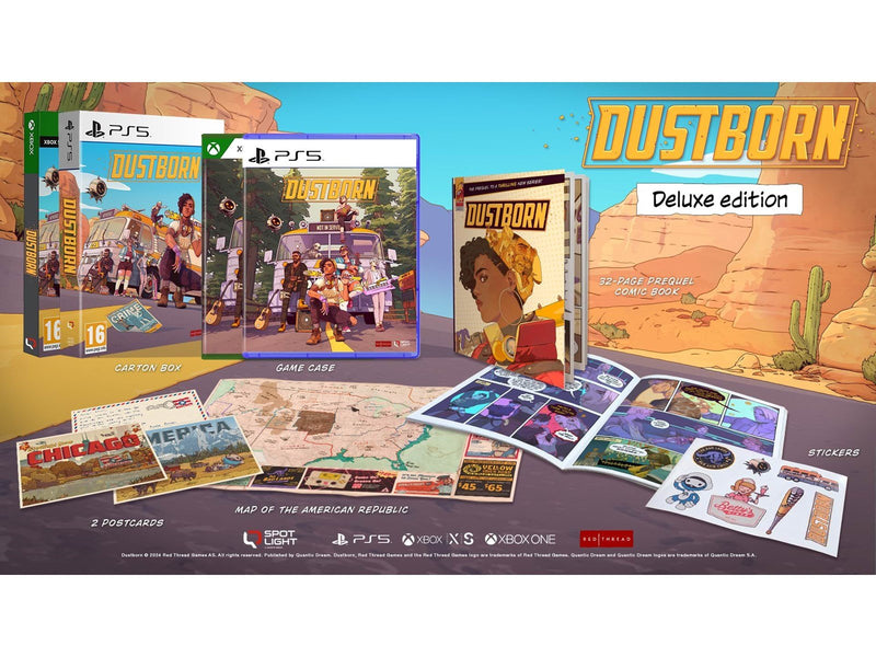 Dustborn (Deluxe Edition) - Sony PlayStation 5 - Abenteuer - PEGI 16