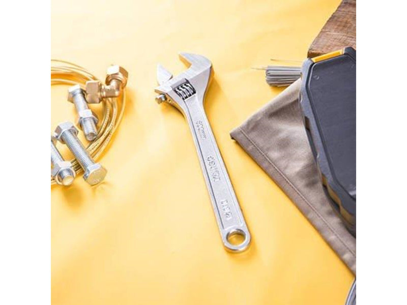 Deli Tools Adjustable Spanner 12"  EDL012A (silver)