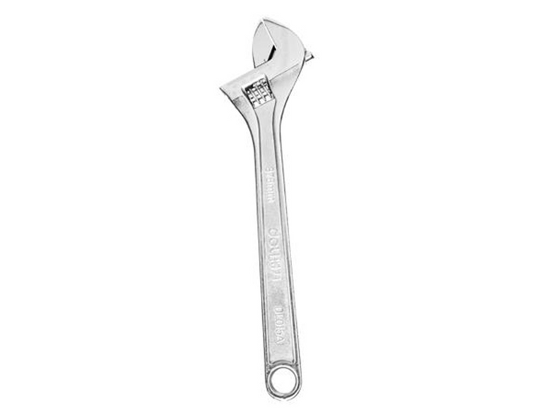 Deli Tools Adjustable Spanner 15"  EDL015A (silver)