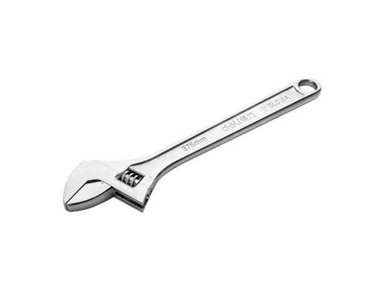 Deli Tools Adjustable Spanner 15"  EDL015A (silver)