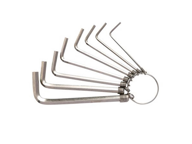 Deli Tools Hex Key Sets 1.5-6mm  EDL3080 (silver)