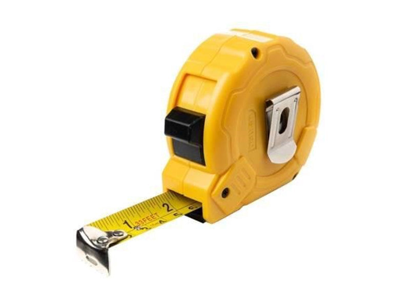 Deli Tools Steel Measuring Tape 10m/25mm  EDL9010Y (yellow)