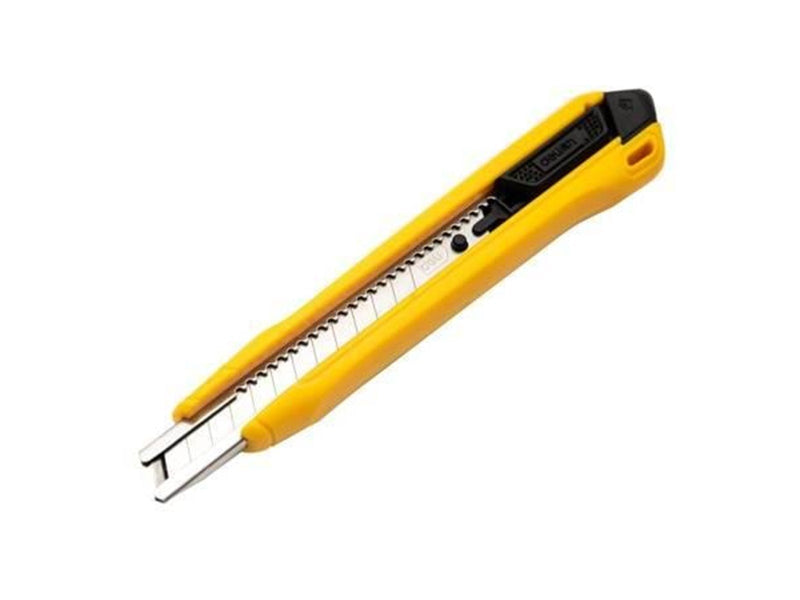 Deli Tools Cutter 9mm SK4  EDL009B (yellow)