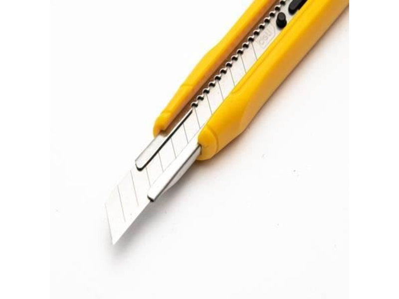 Deli Tools Cutter 9mm SK4  EDL009B (yellow)