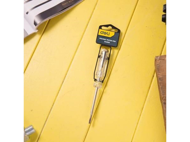 Deli Tools Voltage Tester 100-250V  EDL8001 (white)