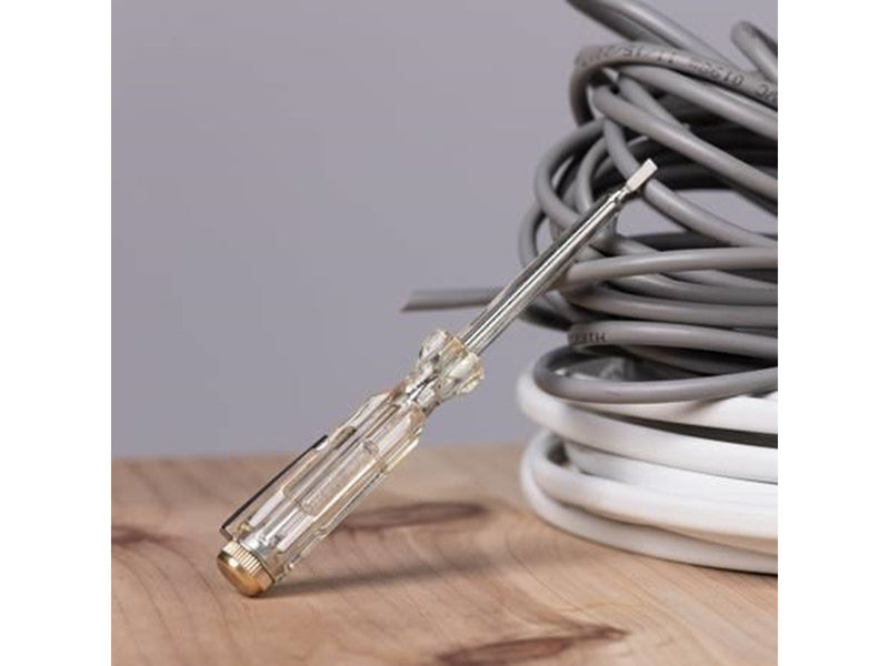 Deli Tools Voltage Tester 100-250V  EDL8001 (white)