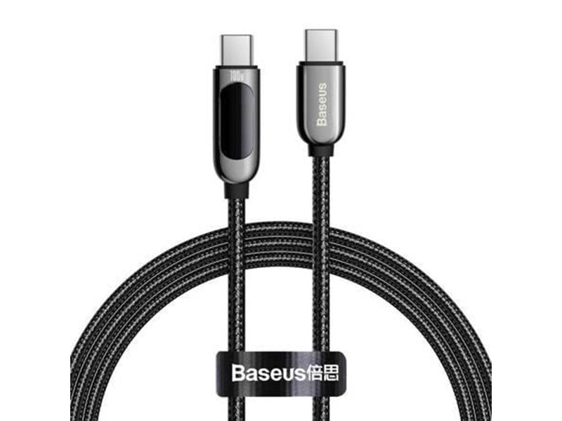 Baseus Display Cable USB-C to Type-C 100W 1m (black)