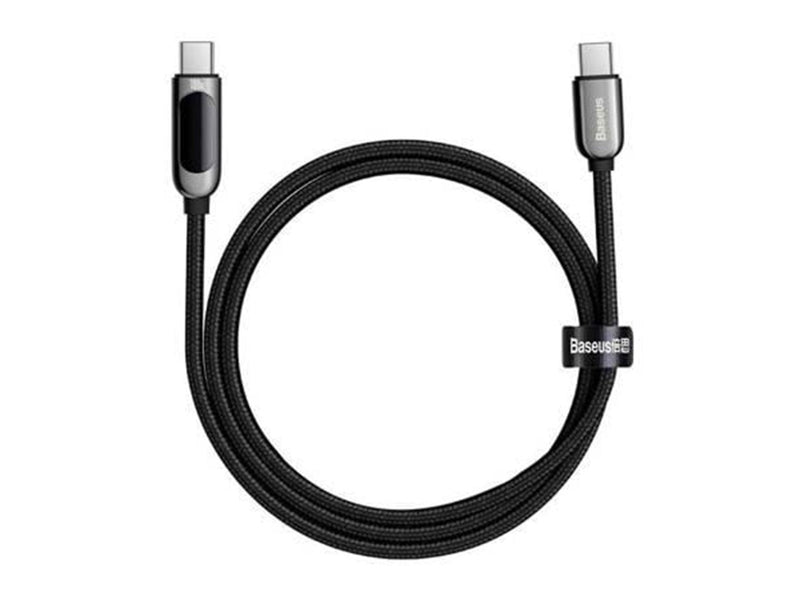 Baseus Display Cable USB-C to Type-C 100W 1m (black)