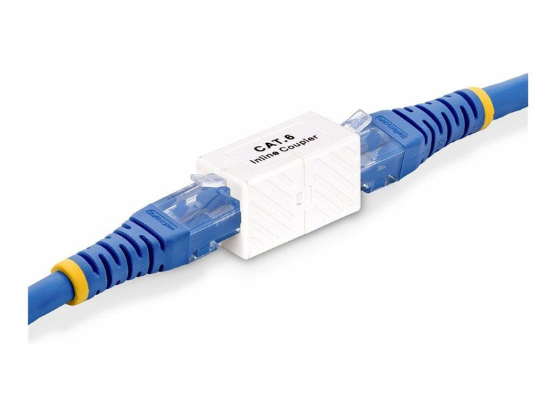 StarTech.com RJ45 Coupler Inline Cat6 Coupler Female to Female (F/F) T568 Connector Unshielded Ethernet Cable Extension (IN-CAT6