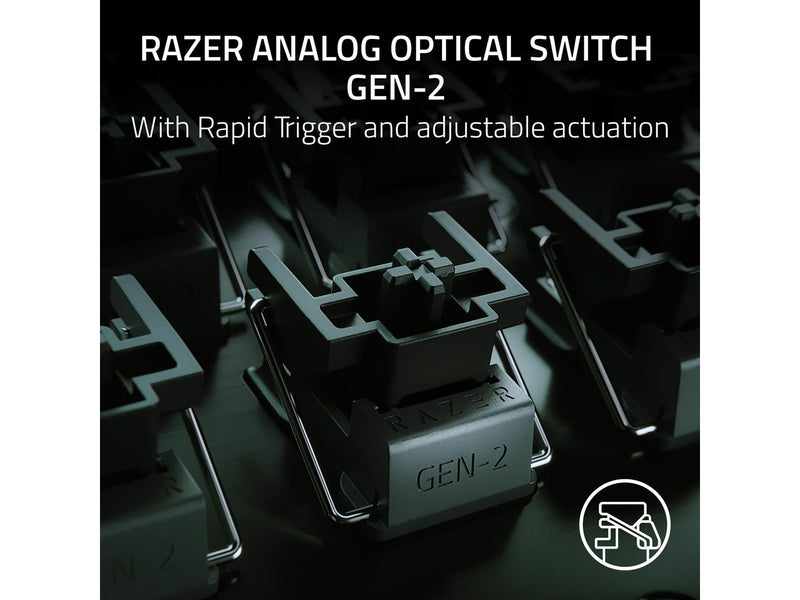 Razer Huntsman V3 Pro Mini - Gaming Tastaturen - ohne Numpad - Nordisch - Schwarz