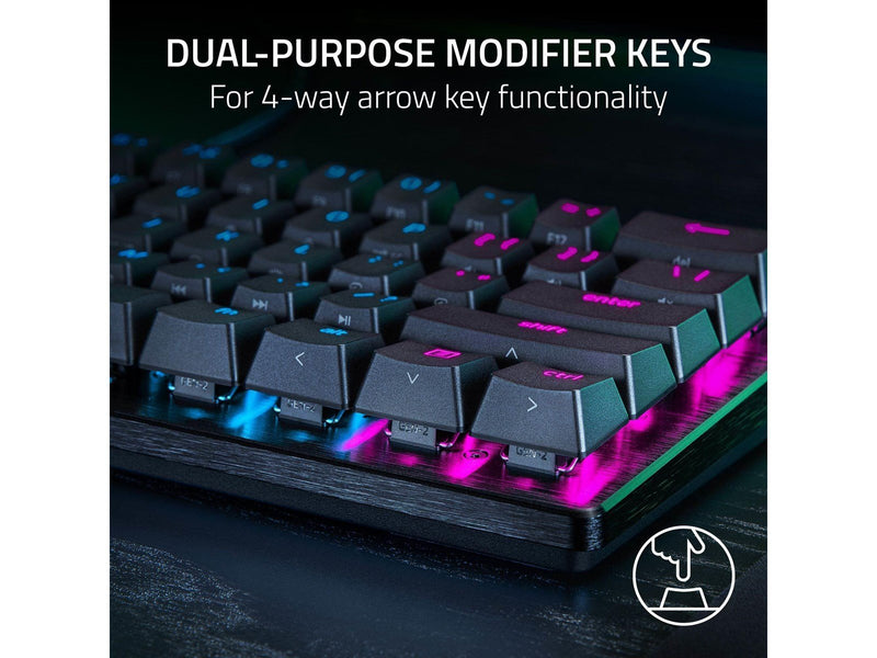 Razer Huntsman V3 Pro Mini - Gaming Tastaturen - ohne Numpad - Nordisch - Schwarz